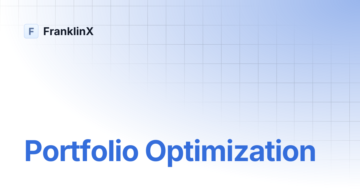 Portfolio Optimization | FranklinX